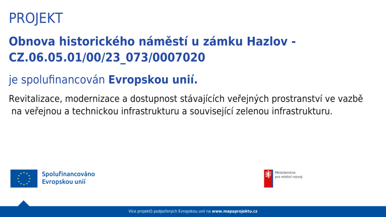 publicita projektu